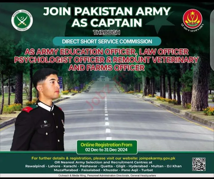 Captain in Pakistan Army