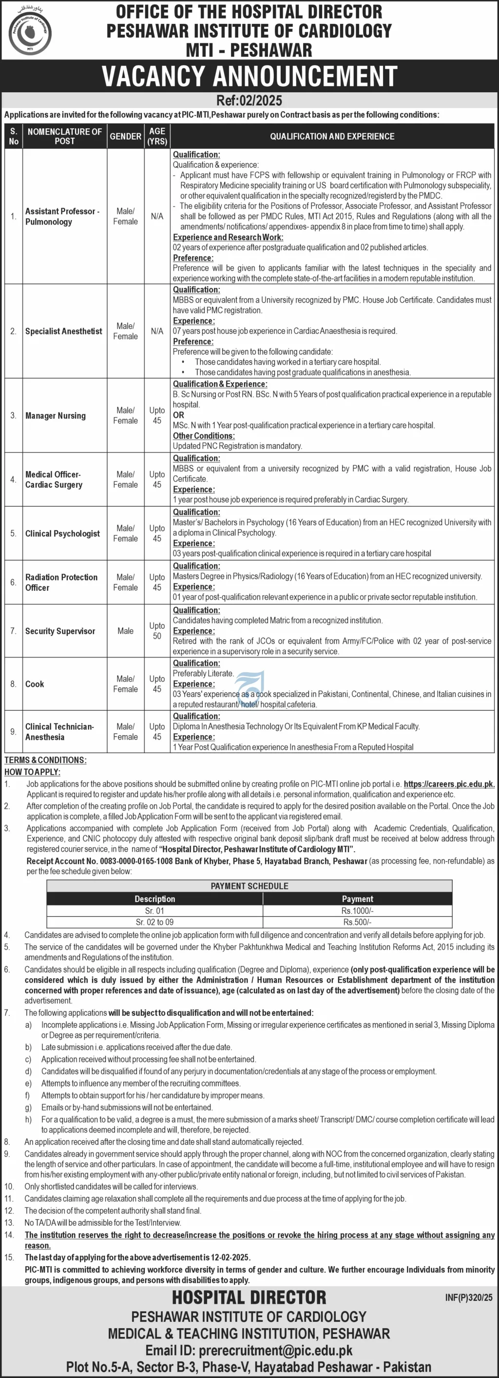 Peshawar institute of cardiology