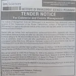 IM Sciences Tender