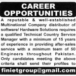 Career opportunities