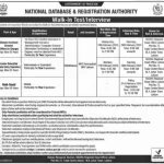 Walk in Interview National Database & Registration Authority