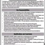 Consultancy at TB Control program