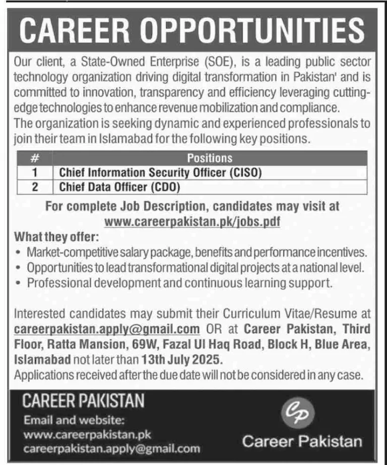 Career Opportunities