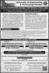 ETEA Computer-Based Entrance Test