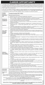 Company Secretary
