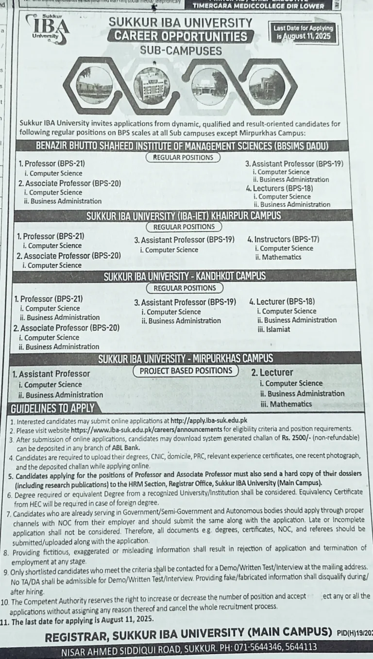 Sukkur IBA