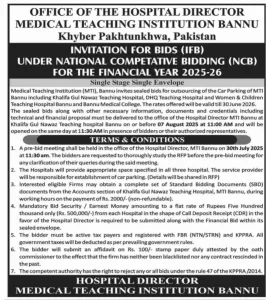 MTI Bannu
