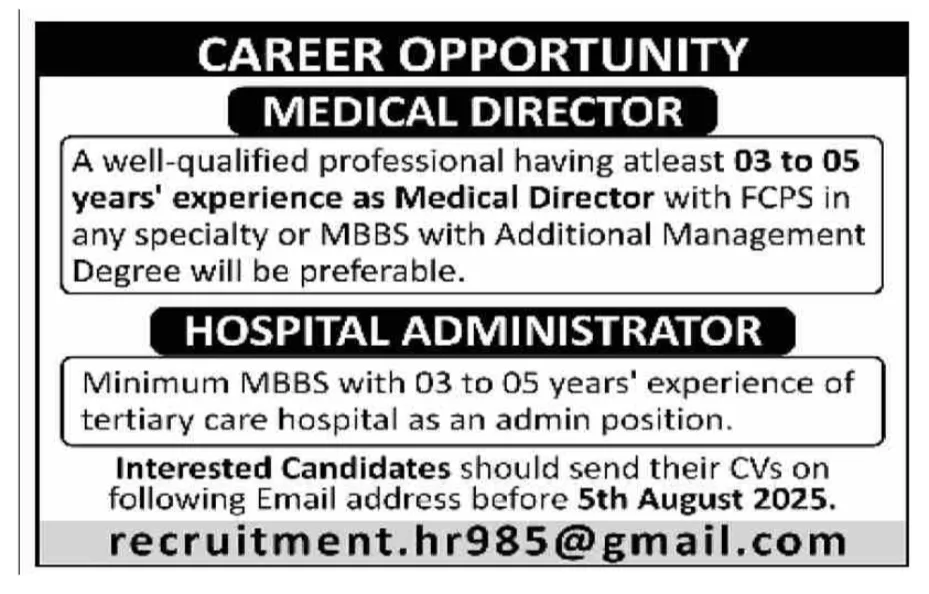Career Opportunities
