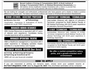 Benazir Institute of Urology & Transplantation