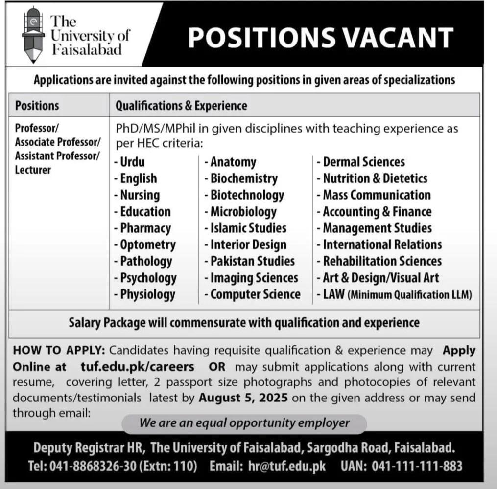 University of Faisalabad