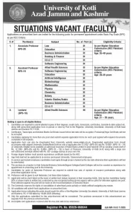 University of Kotli Azad Jammu and Kashmir