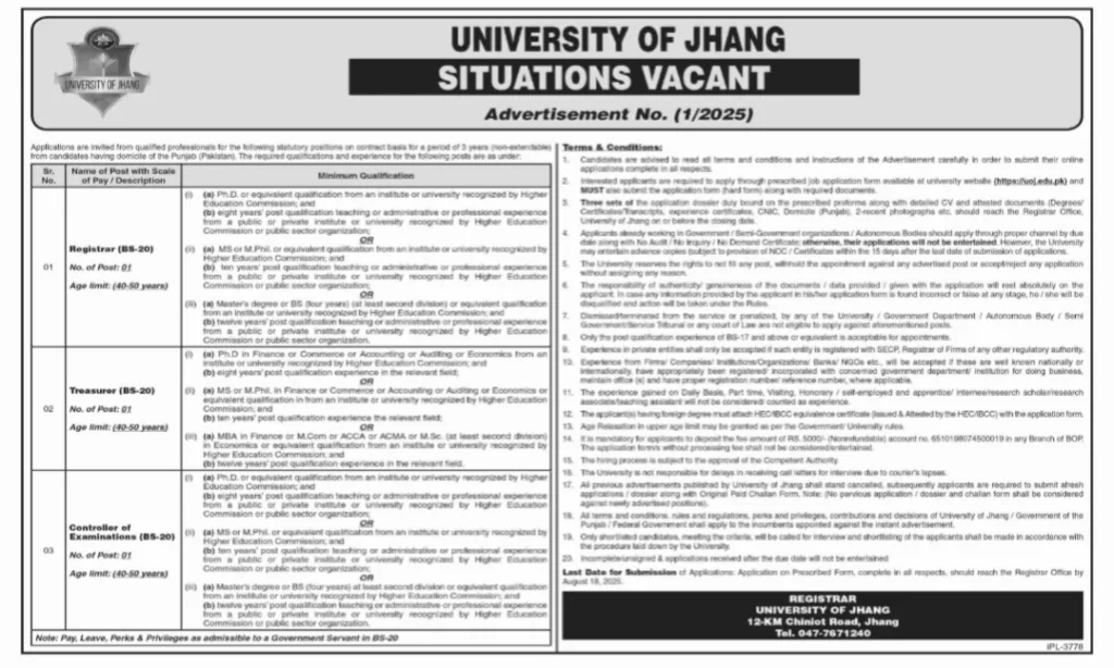 University of Jhang