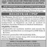 CPSP Karachi