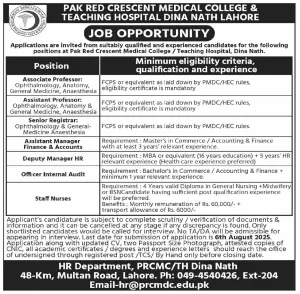 Pak Red Crescent Medical College & Teaching Hospital