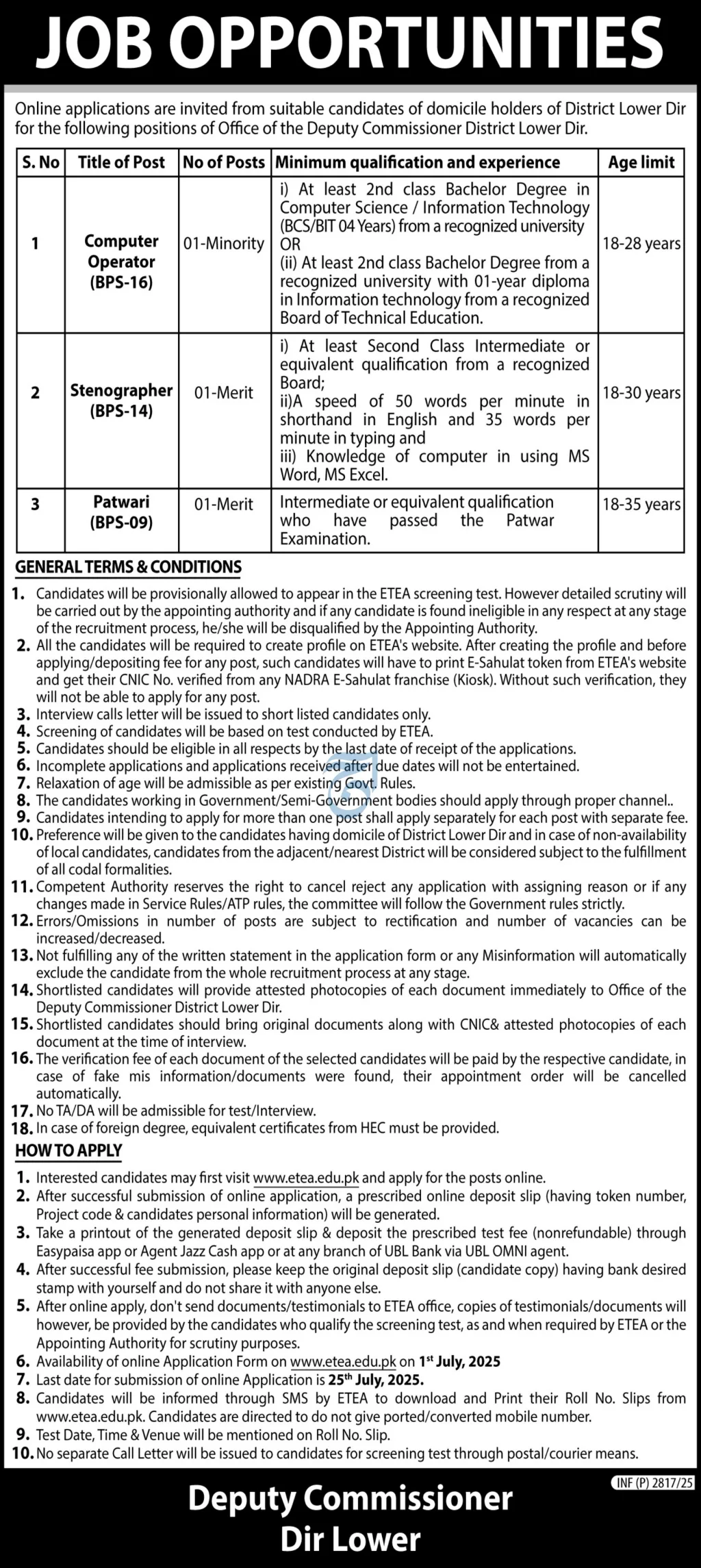 Government Job