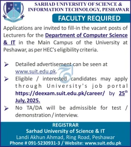 Sarhad University Peshawar