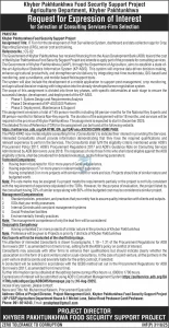 Khyber Pakhtunkhwa Food Security Support Project