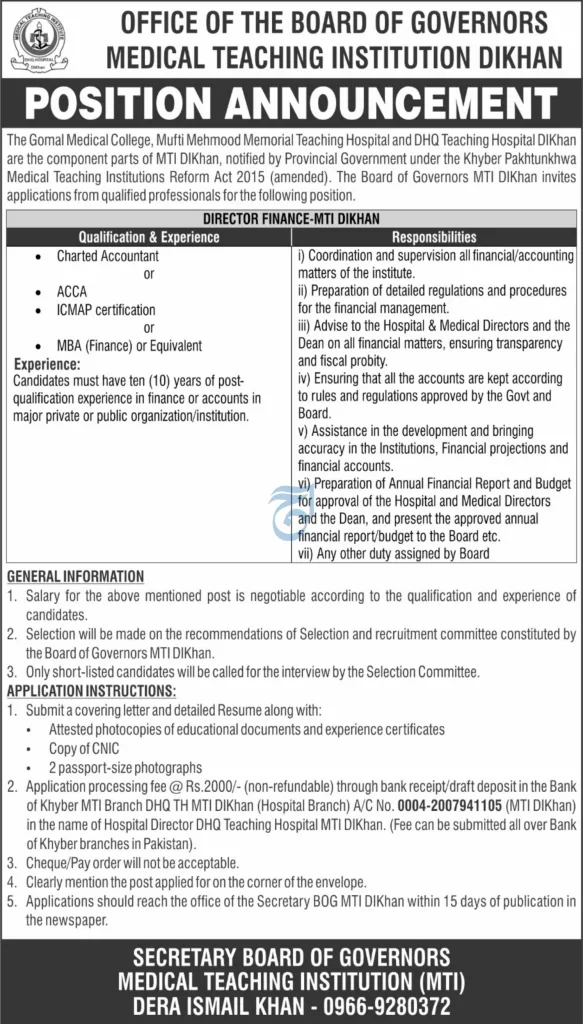 Director Finance
