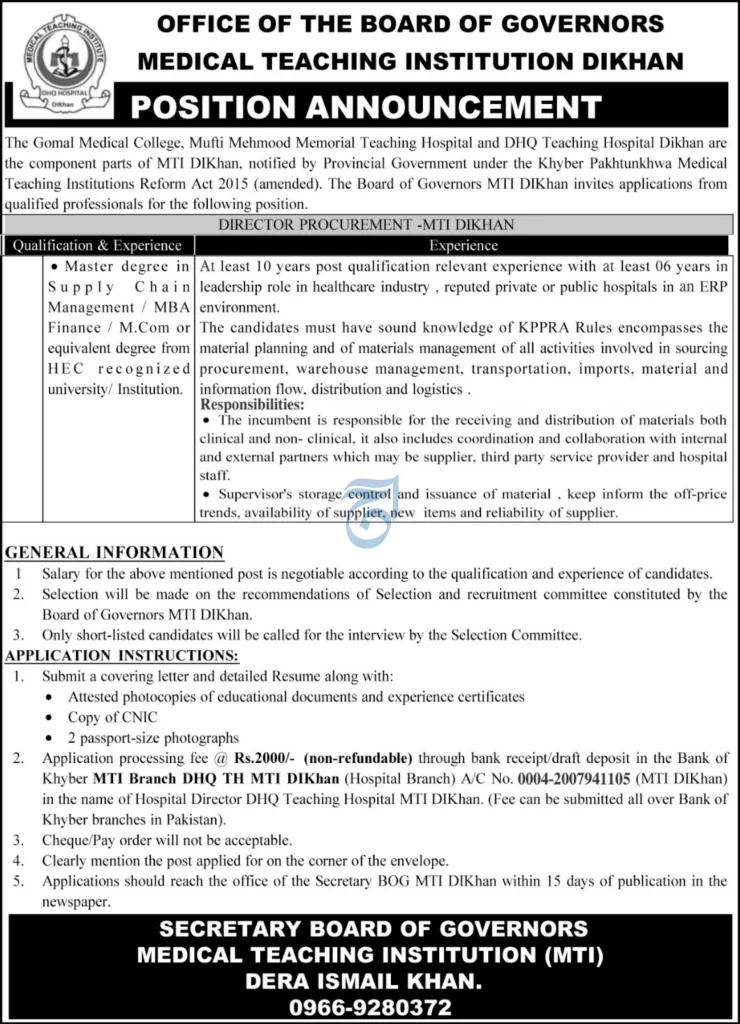 Medical Teaching Institution