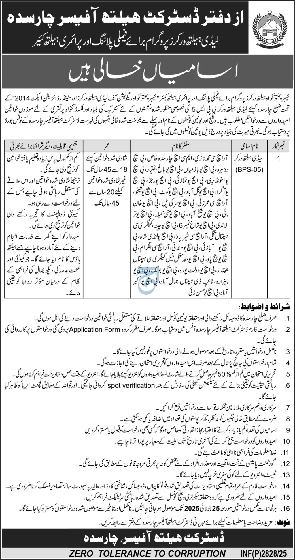 Primary Healthcare Technician