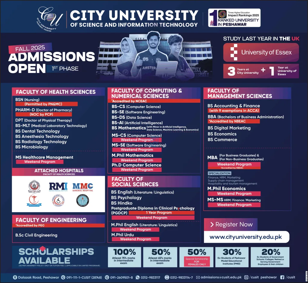 City University of Science and Information Technology (CUSIT)