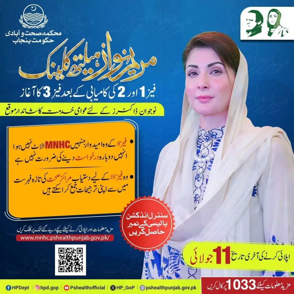 Mariyum Nawaz Health Clinic