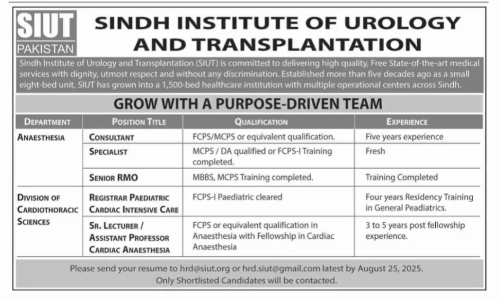 Sindh Institute of Urology and Transplantation