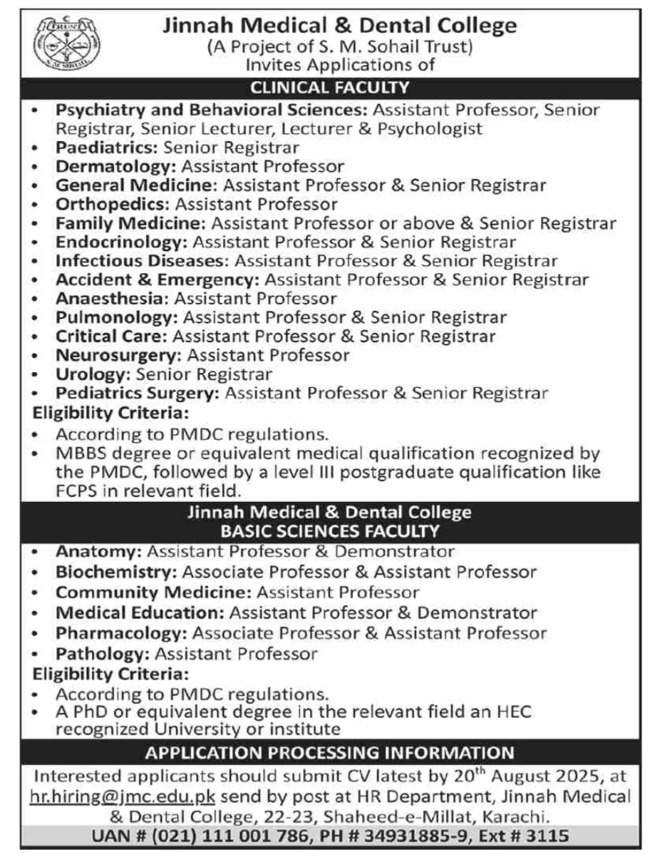 Jinnah Medical & Dental College