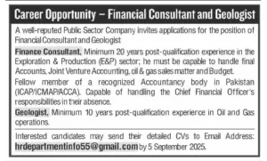 Financial and Geological