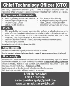 Chief Technology Officer