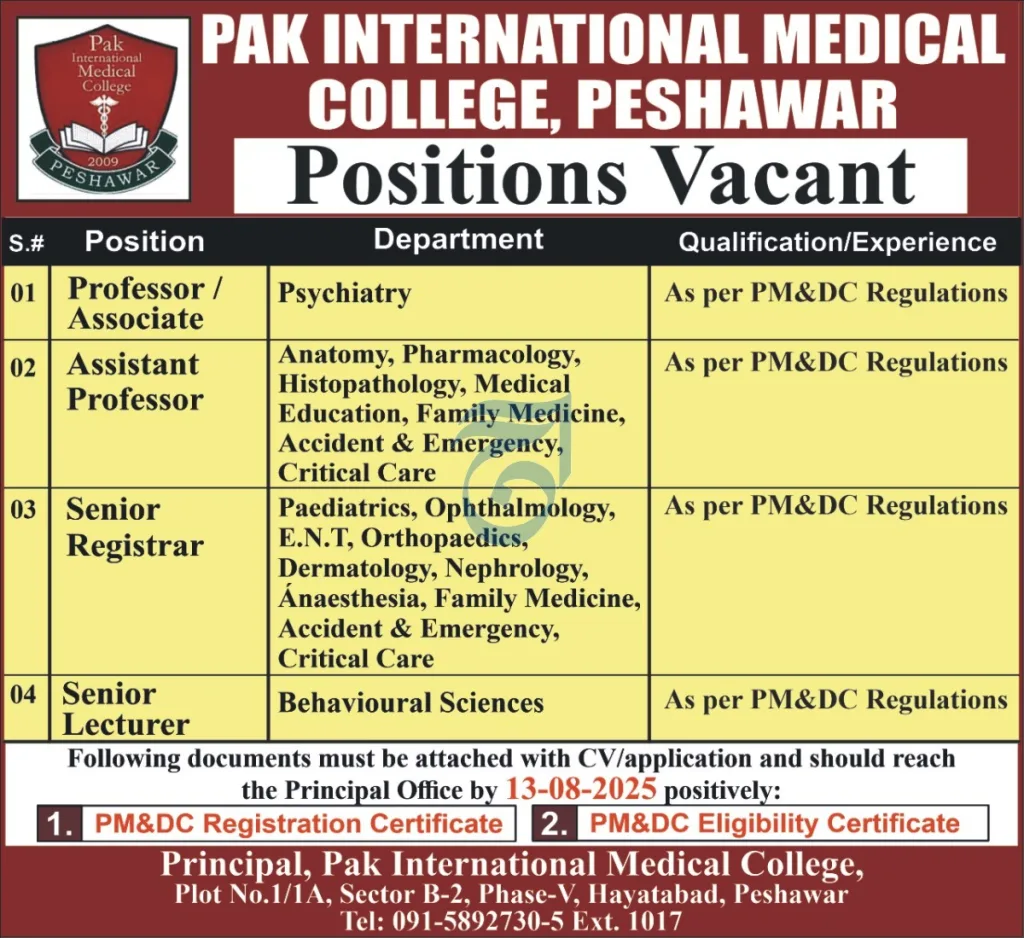 Pak International Medical College