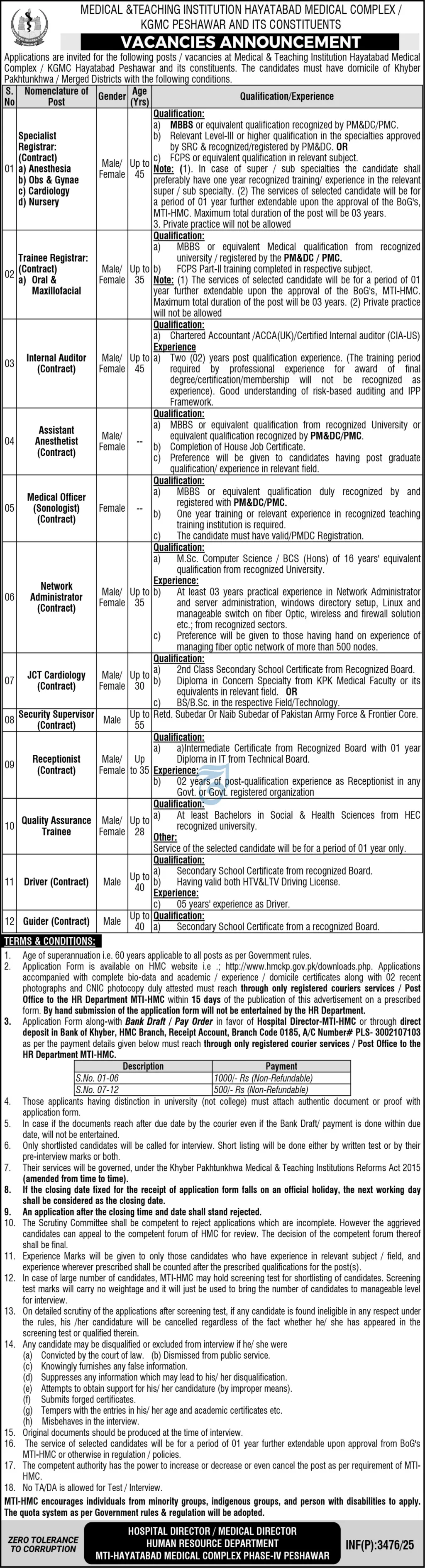Medical & Teaching Institution