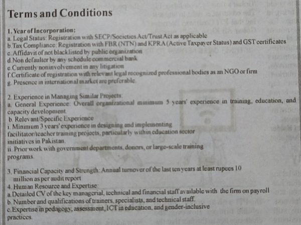 Expressions of Interest