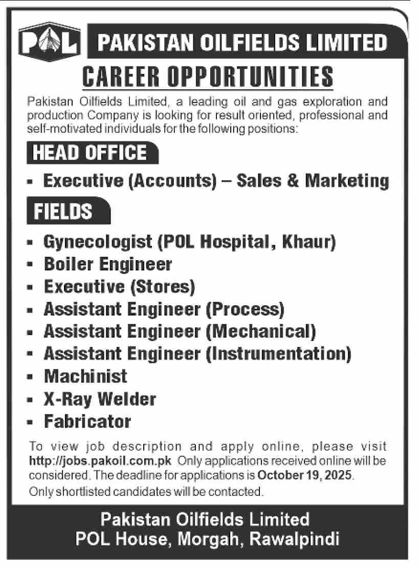 Pakistan Oilfields Limited (POL)