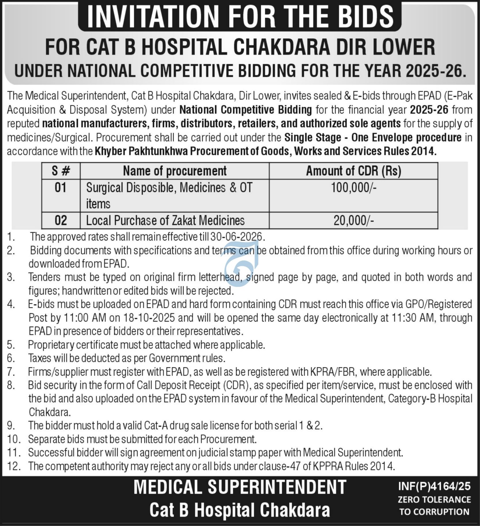 Hospital Chakdara