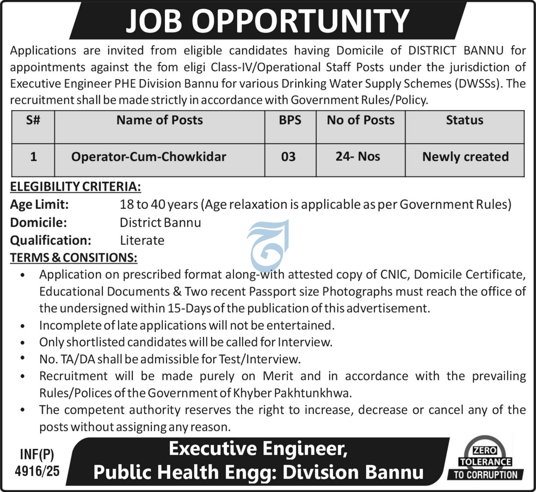 Public Health Engineering (PHE)