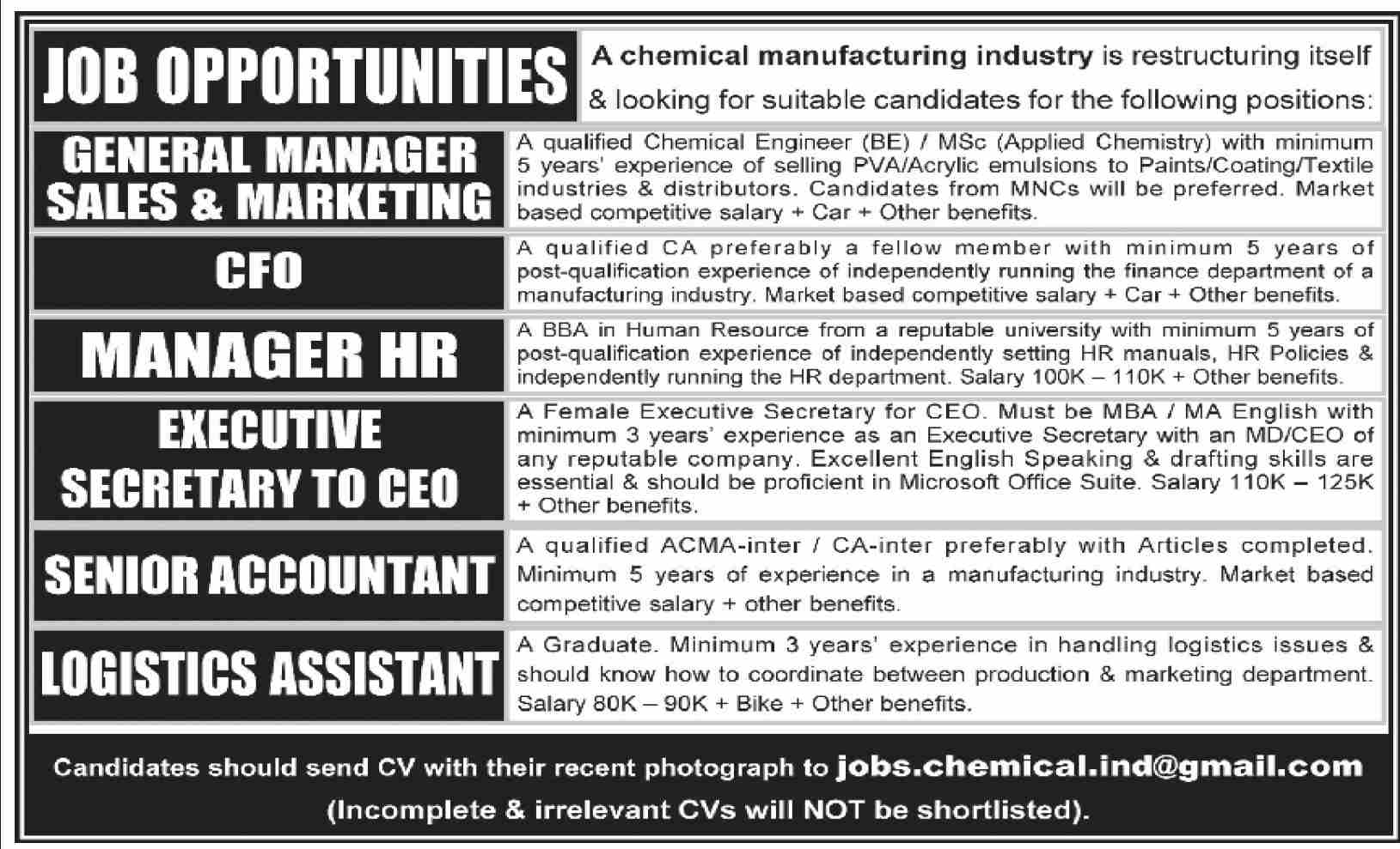 Chemical Manufacturing Industry 2026