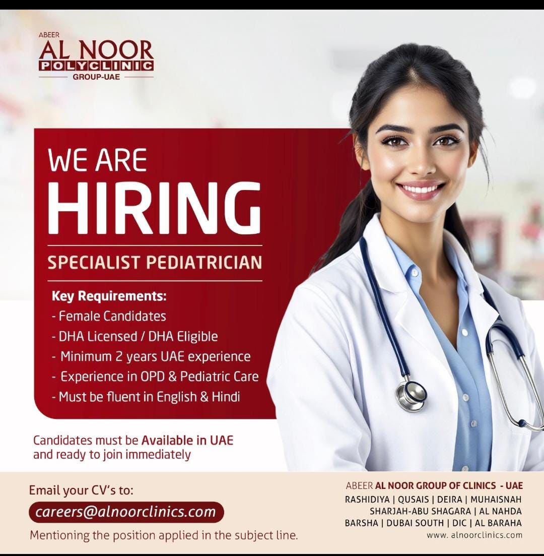 Specialist Pediatrician