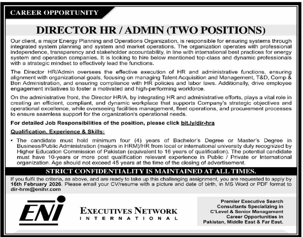 Director of HR & Administration