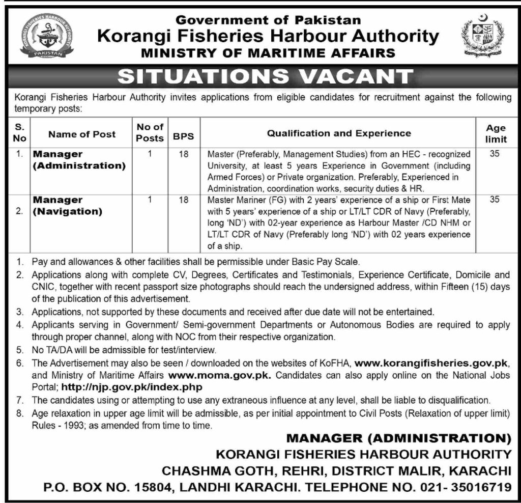Korangi Fisheries Harbour Authority
