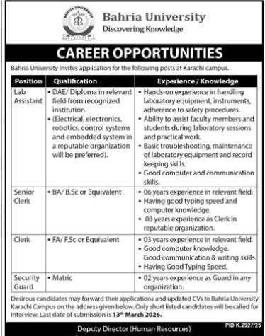 Bahria University Karachi Campus