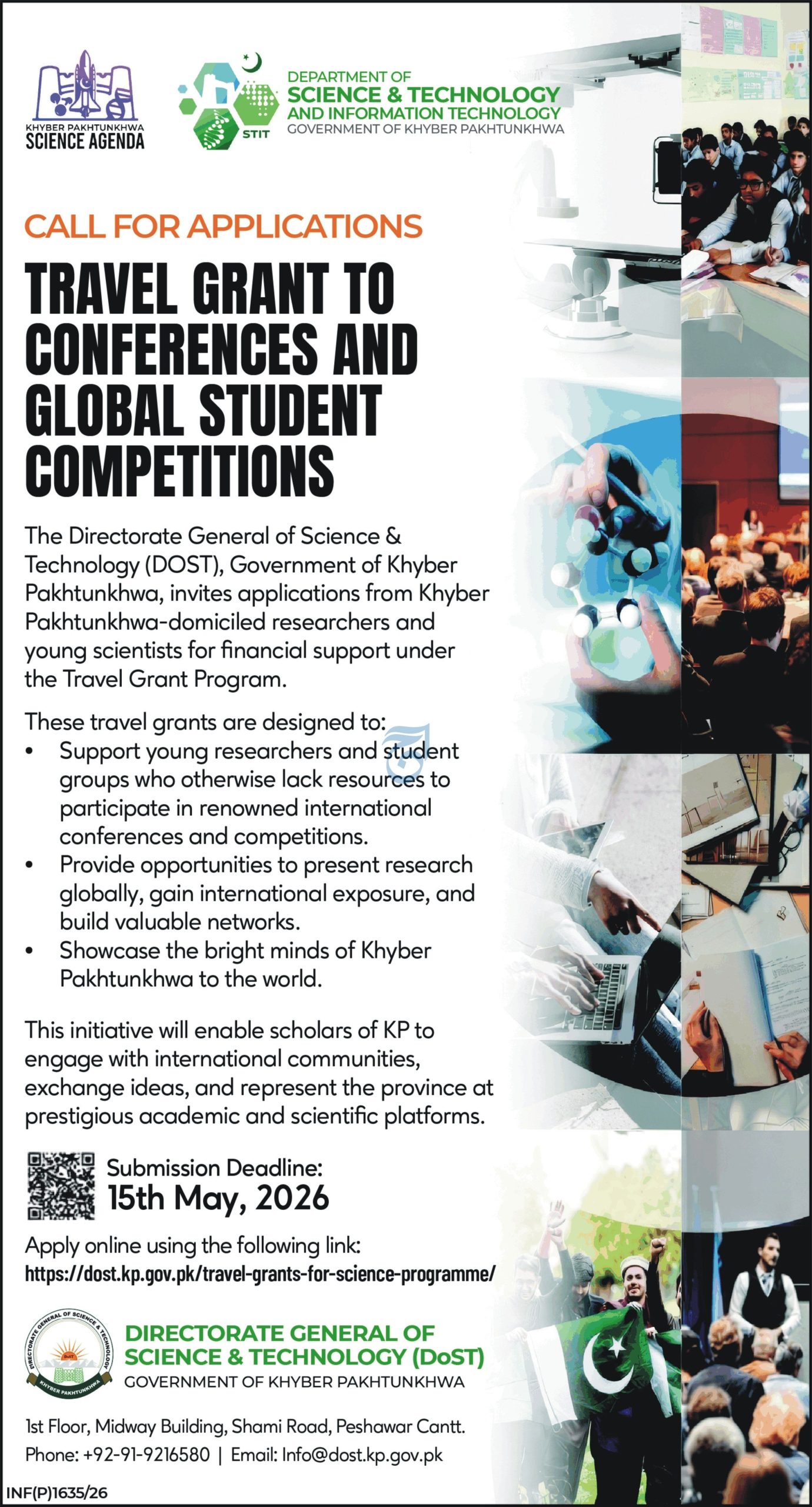 Travel Grant for Conferences