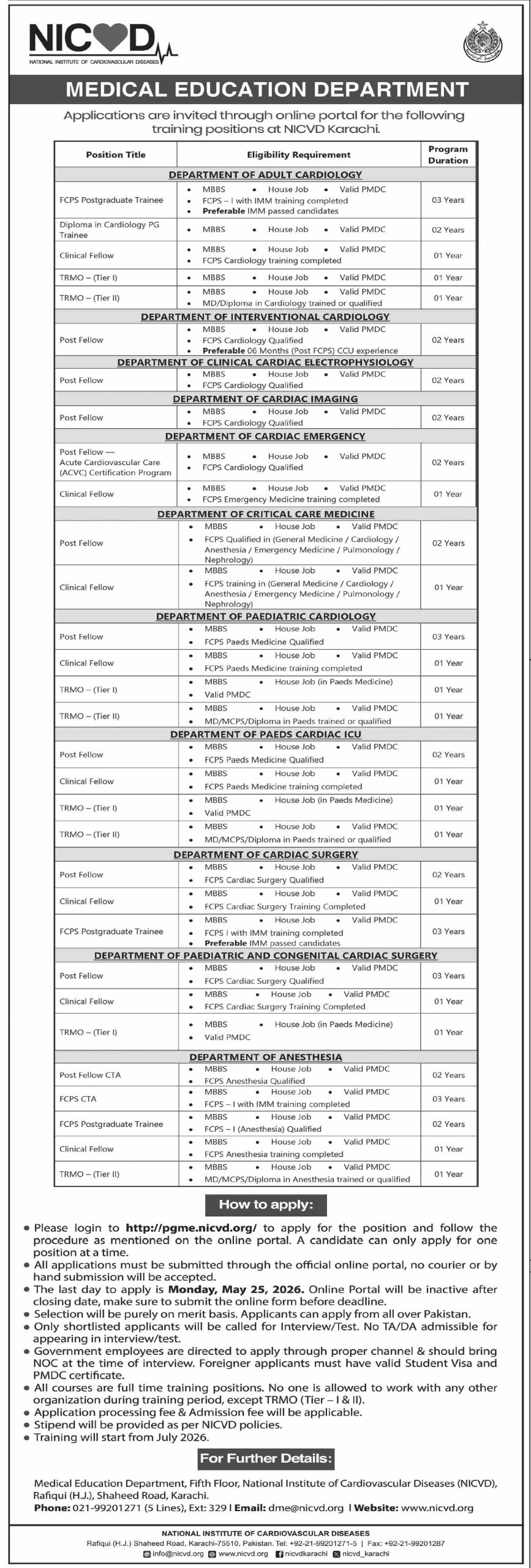 NICVD Karachi