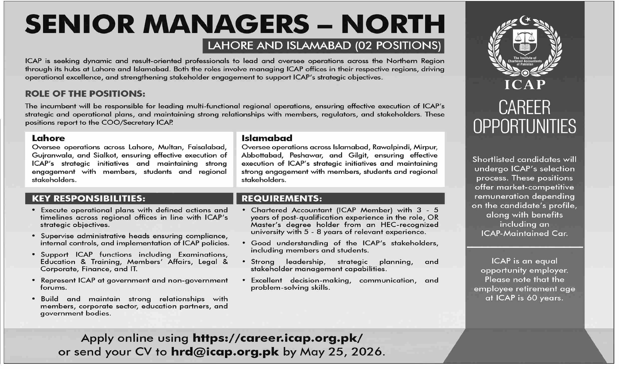 Institute of Chartered Accountants of Pakistan (ICAP)