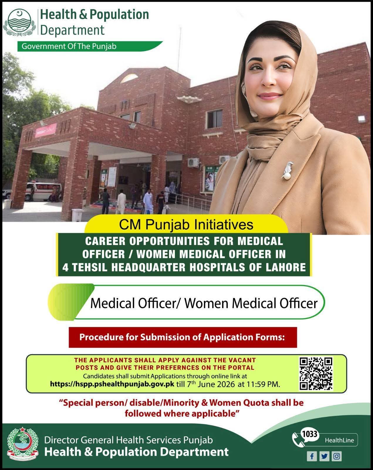 Primary and Secondary Healthcare Department