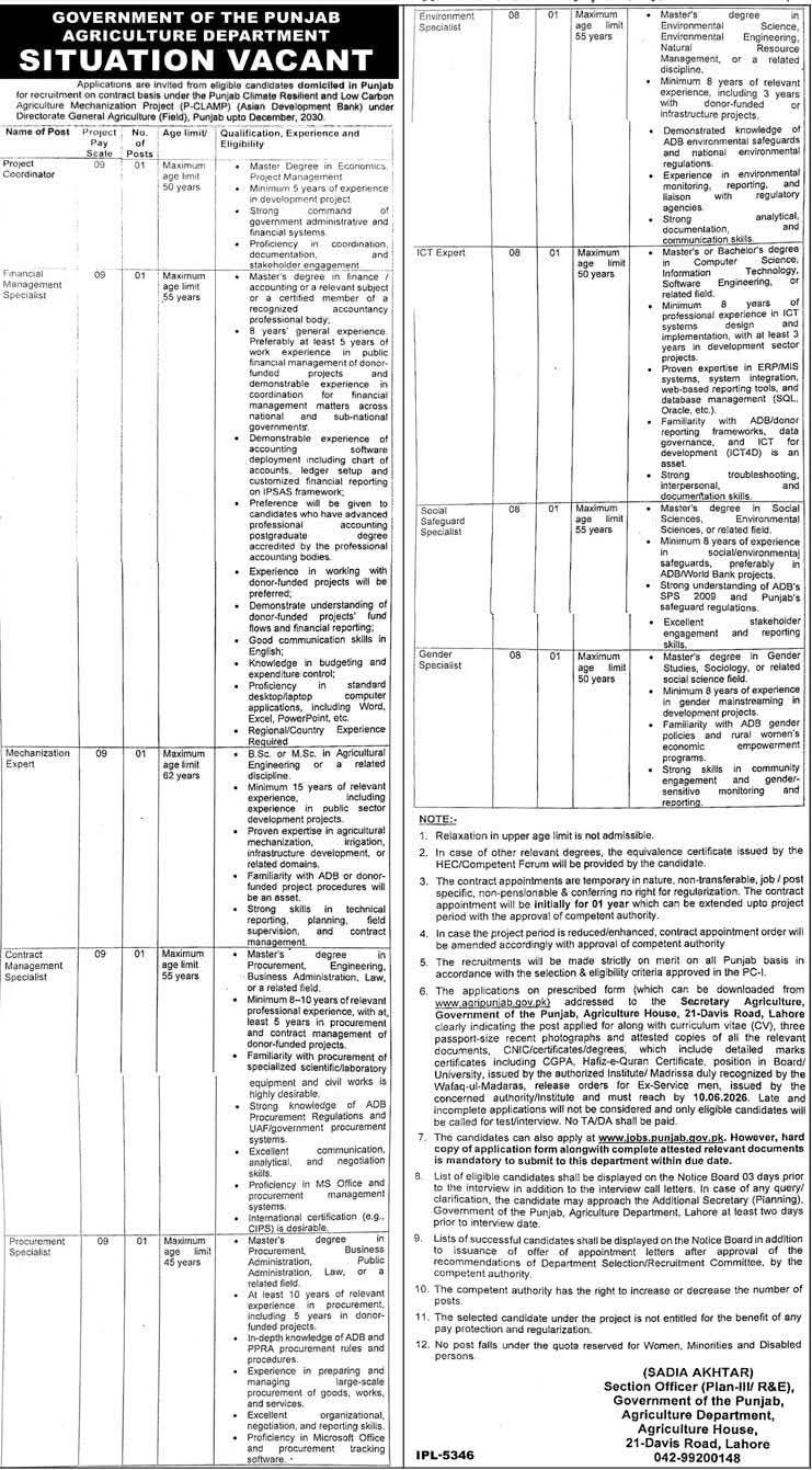 Punjab Agriculture Department