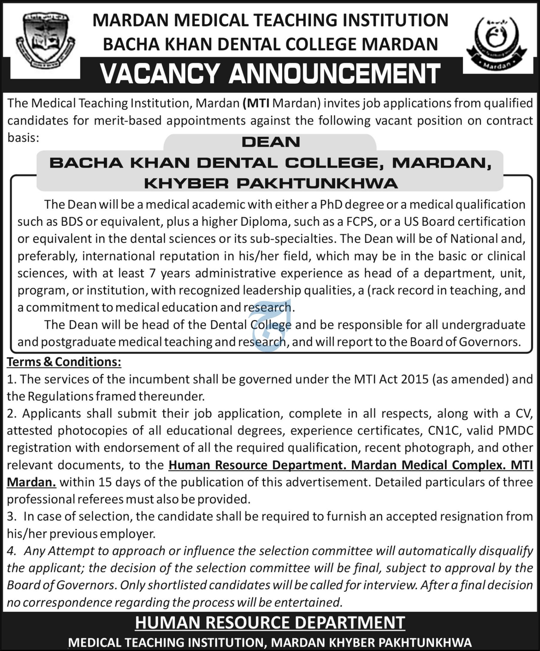 Bacha Khan Dental College