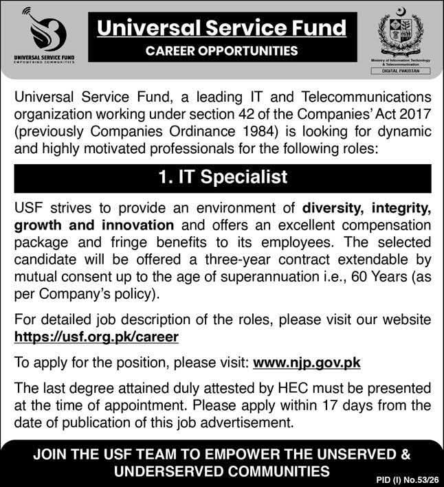 Universal Service Fund (USF)