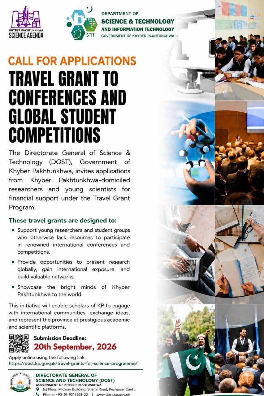 Travel Grant to Conferences and Global Student Competitions
