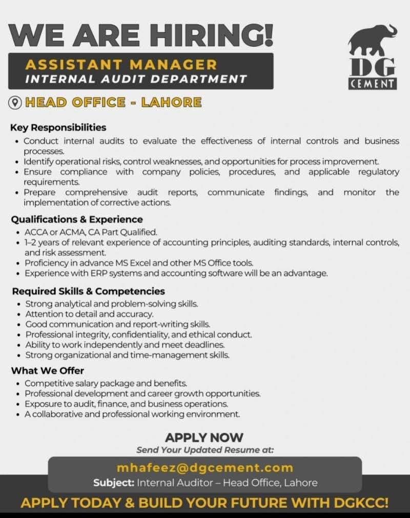 Assistant Manager